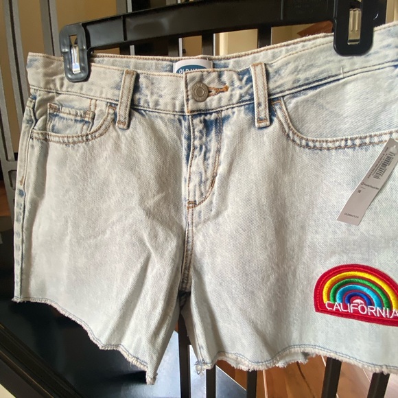 Girls Denim Shorts - Picture 1 of 3